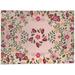 Pink/White 0.08 x 36 W in Kitchen Mat - Rosalind Wheeler Yateley Kitchen Mat | 0.08 H x 36 W in | Wayfair B751A83C65DF4116B7B698D36768DC36