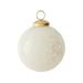 The Holiday Aisle® Star Ball Ornament Glass in White | 4.25 H x 3.75 W x 3.75 D in | Wayfair 6878DDEB86134BE690484FC548ADF747