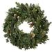 The Holiday Aisle® 4" Lighted PVC & PE Blend Wreath in Green | 30 H x 30 W x 30 D in | Wayfair BDBD4D26FA3F4C948134171B44FAB114