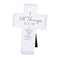 Trinx Kells Occasion Cross Resin in Blue/White | 7.625 H x 5.5 W x 1.2 D in | Wayfair FB26531ABDC7458AA9066822F86FE02F