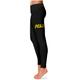 Women's Black Alabama State Hornets Thigh Logo Yoga Leggings