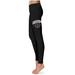 Women's Black Central Arkansas Bears Thigh Logo Yoga Leggings