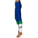 Women's Blue Florida Gulf Coast Eagles Color Block Yoga Leggings