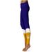 Women's Purple San Francisco State Gators Color Block Yoga Leggings