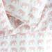 Elephant Cotton Sheet Set by Melange Home in Pink (Size FULL)