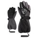 Ziener Unisex Baby Lauro Ski-Handschuhe/Winter | wasserdicht, Lange Stulpe, reflektierend, Black.Magnet, 98cm