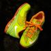 Nike Shoes | Lebron James Neon Nike Basketball Sneakers 5.5y Wmns 7 | Color: Orange/Yellow | Size: 5.5y 5.5m 7w