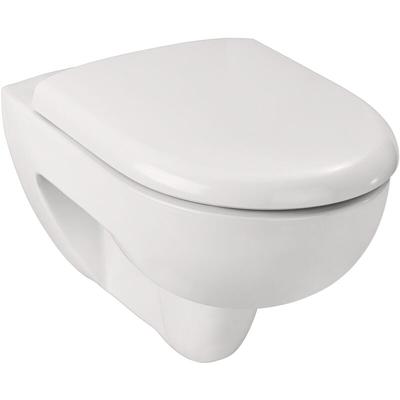 Wenko - WC-Sitz Exclusive Nr. 2, aus antibakteriellem Duroplast, mit Absenkautomatik, Weiß, Image