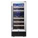 Freestanding Wine Cooler Cabinet Beverage Fridge Small Wine Cellar