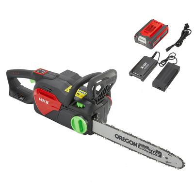 Henx 16-inch 40V Cordless Chain Saw w/ Charger & Battery - 16-inch 40V