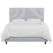 Wade Logan® Aimee-Leigh Low Profile Standard Bed Upholstered/Cotton in Gray | 49 H in | Wayfair 7422E8A1292C454BBBCAFAF87BC85E8C