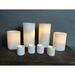 The Holiday Aisle® 8 Piece LED Pillar Unscented Candle Set in White | 6 H x 3 W x 3 D in | Wayfair 07BAD4C418FD43CAB75163A7C46AC014