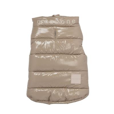 maxbone Arabella Sand Puffer Dog Vest, Medium