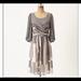 Anthropologie Dresses | Anthropologie 100% Silk Dress | Color: Gray | Size: 8