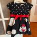 Disney Dresses | Adorable Disney Minnie Dress | Color: Black/Red/White | Size: Xsg