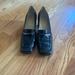 Gucci Shoes | Gucci 7.5 Navy Heels | Color: Blue | Size: 7.5