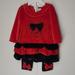 Disney Matching Sets | Gently Used Girls Outfit | Color: Black/Red | Size: 12mb