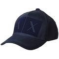 Armani Exchange Men's Velvet Baseball Cap, red, One Size