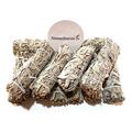 NessaStores 20 pcs California White Sage Smudge Sticks, 4-Inch Hand Tied, All Natural, Ethically Sourced for Home Cleansing, Stress Relief, & Clearing Negative Energy JC-006