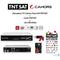 Pack Décodeur tv Cahors Teox hd tntsat + Carte tntsat + clé usb 64Go - Blanc, noir