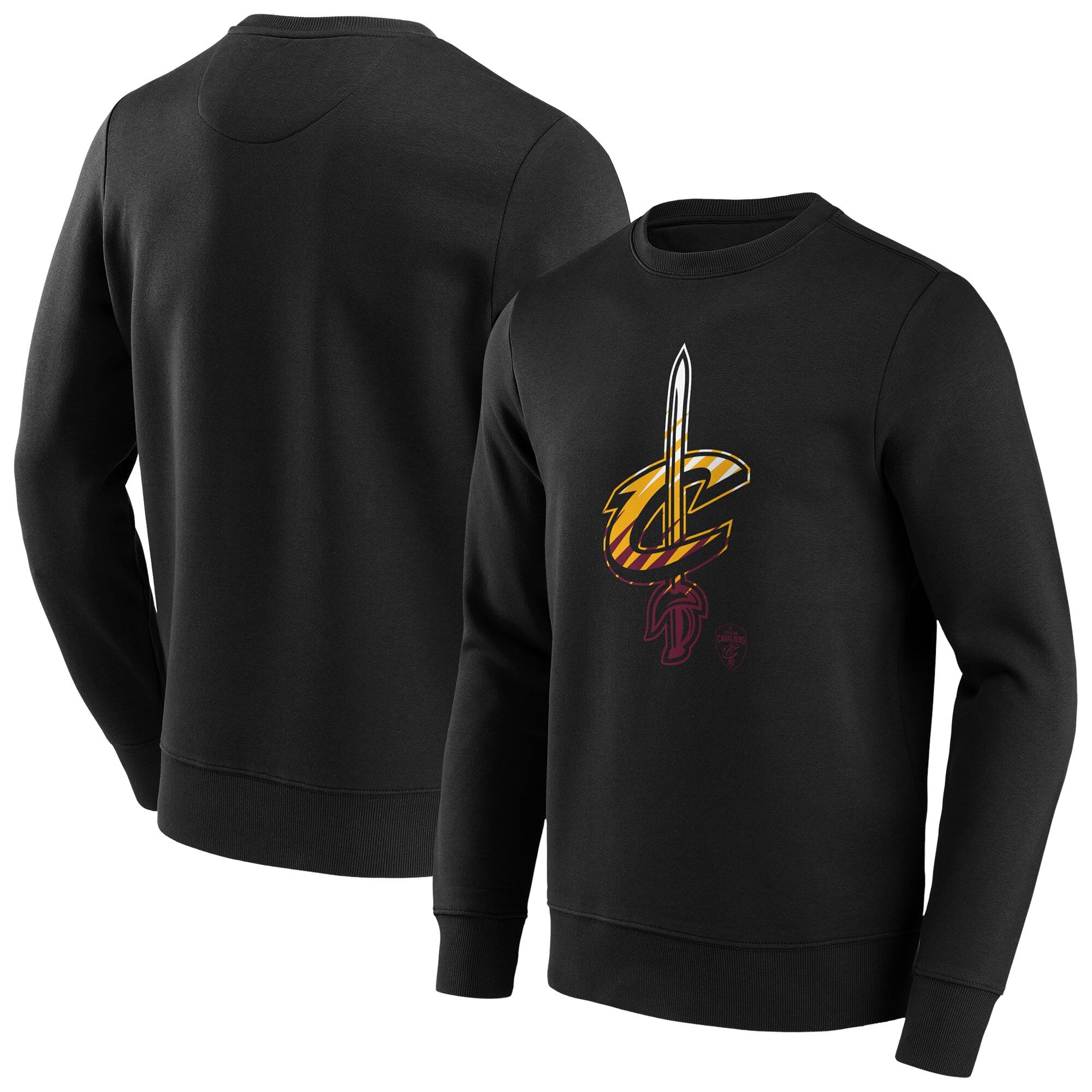 Cleveland Cavaliers Fade Graphic Crew Sweatshirt – Herren