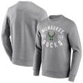 "Sweat-shirt ras du cou graphique True Classic des Milwaukee Bucks - Hommes - Homme Taille: M"