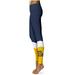 Women's Navy La Salle Explorers Plus Size Color Block Yoga Leggings