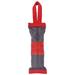Red/Grey 'Quash' Water Bottle Inserting Nylon and Rubber Crackling Dog Toy, X-Large