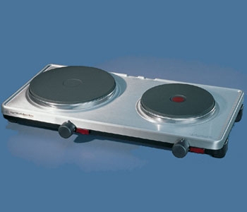 Rommelsbacher AK 3099/E Kochfeld Edelstahl Arbeitsplatte Versiegelte Platte 2 Zone(n) Image