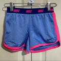 Nike Bottoms | Like New Girls Nike Shorts Size 6x Pink Blue Purple | Color: Pink/Purple | Size: 6xg