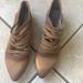 Free People Shoes | Free People Tan Leather Bootie | Color: Tan | Size: 9