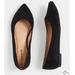 Torrid Shoes | Black Faux Suede Point Toe Flats (Ww) | Color: Black | Size: 8
