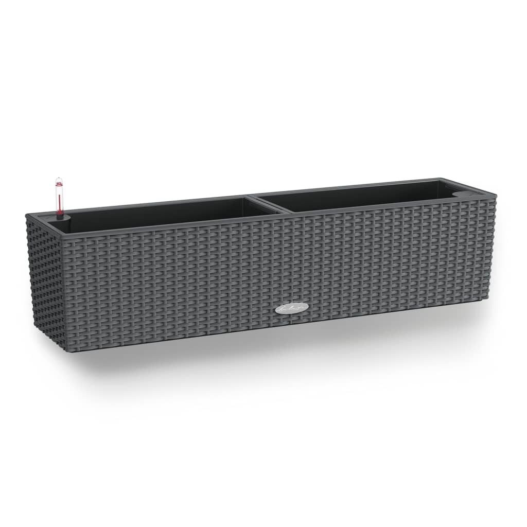 LECHUZA BALCONERA Cottage 80 Outdoor Pflanzgefäß Wand-montiert Polypropylen (PP) Grau Image