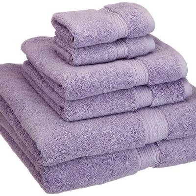 Egyptian Cotton Bath Towel Set Six Piece Set, Six ...