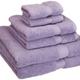 Egyptian Cotton Bath Towel Set Six Piece Set, Six Piece Set, Lavender