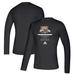 Men's adidas Black Ohio Bobcats Team Creator Long Sleeve Performance T-Shirt