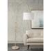 Regina Andrew Design Eclipse Natural Brass Arc Floor Lamp