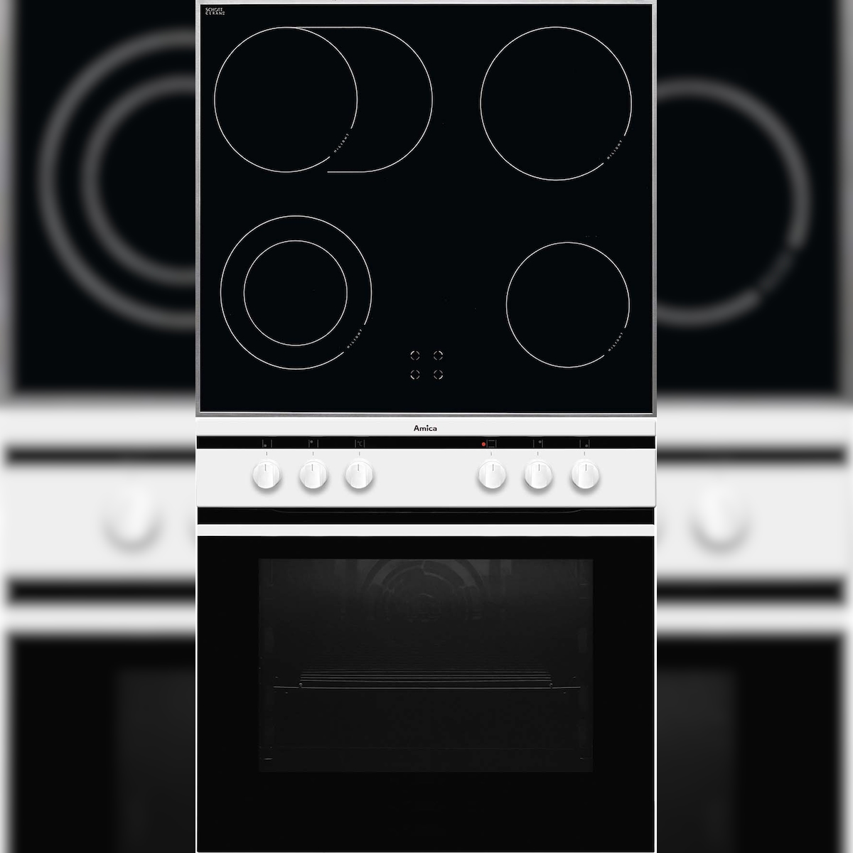 Amica EB-Herdset ScandiumDesign EHC 12714 W ws Image