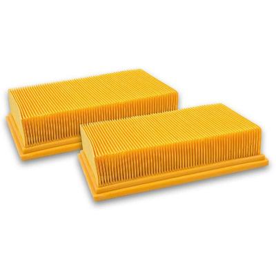 2x Flachfaltenfilter kompatibel mit Kärcher nt 25/1 Ap, nt 35/1 Ap, nt 35/1 Tact/Te/M, nt 361 Image
