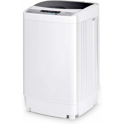 Goplus - Waschmaschine Vollautomatisch, Waschvollautomat mit Schleudern mit 4,5 kg