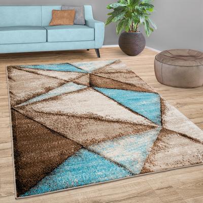 Get The Brown Blue Area Rug For Living, Brown And Blue Rug