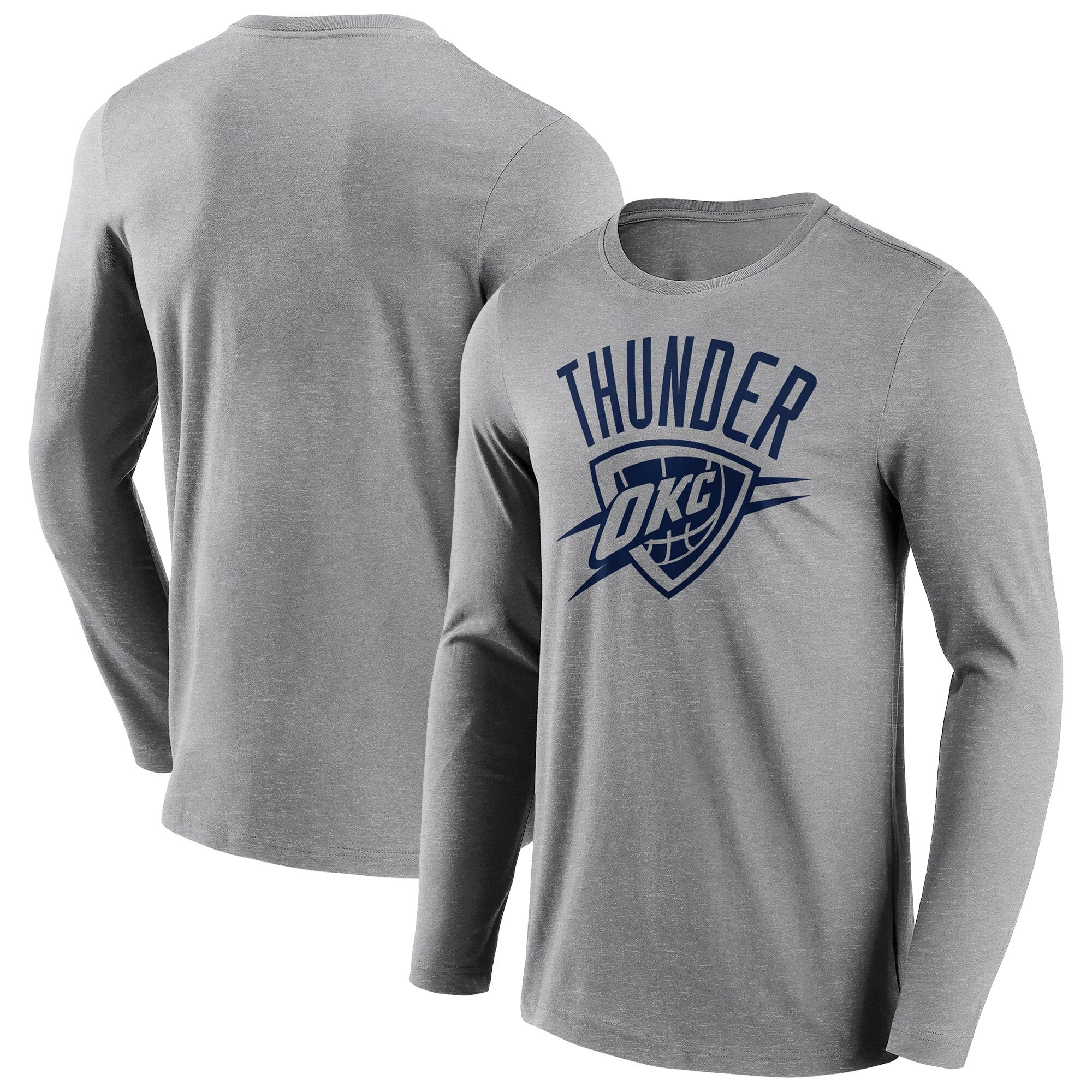 Oklahoma City Thunder Fanatics T-shirt à manches longues avec logo mono de marque - Homme - Homme Taille: L