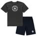 Men's Concepts Sport Navy/Heathered Charcoal Toronto Maple Leafs Big & Tall T-Shirt Shorts Sleep Set