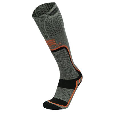 Mobile Warming Men's Performance 2.0 Merino Heated Socks Grey/Black