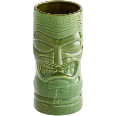 Libbey 20 oz. Green Tiki Tumbler - 12/Case