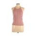 American Eagle Outfitters Tops | American Eagle Outfitters Striped Halter Tank L | Color: Orange/Pink | Size: L