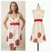 Anthropologie Dresses | Anthropologie Floreat Coral Way Dress | Color: Red/White | Size: 4