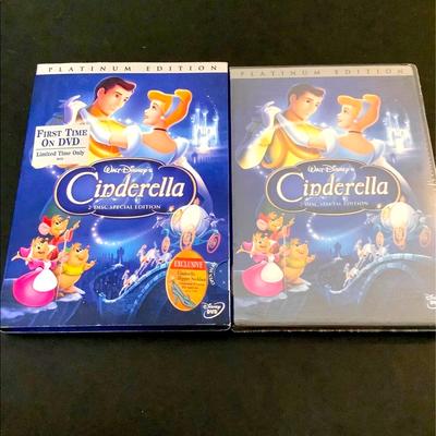 Disney Media | Disney Cinderella Platinum Edition | Color: Blue | Size: Os