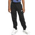 NIKE Boys' B NSW Club Cargo Pant, Black/Black/White, L