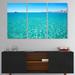 East Urban Home Blue Benidorm Levante Beach - Multipanel Seascape Metal Wall Art Metal | 1 D in | Wayfair 9FAC35A887424543AB371837779166AA